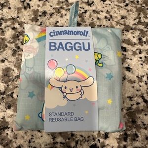 NWT BAGGU x Sanrio Collab Standard Reusable Bag Cinnamoroll